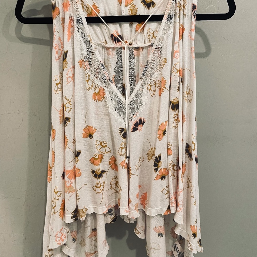 Free People Open Back Top